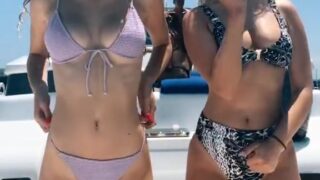 Sydney May w/ Erinnjohnson Bikini sexy dance!!! Hot Video