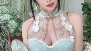 Haneame Sexy Original Jade Qipao Video Leaked