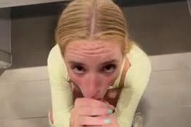 MadisonMoores Nude Public Bathroom Blowjob & DoggyStyl Fuck PPV Onlyfans Video Leaked