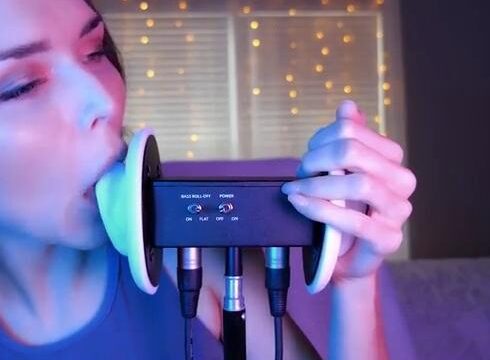 HeatheredEffect ASMR Ear Licking Video